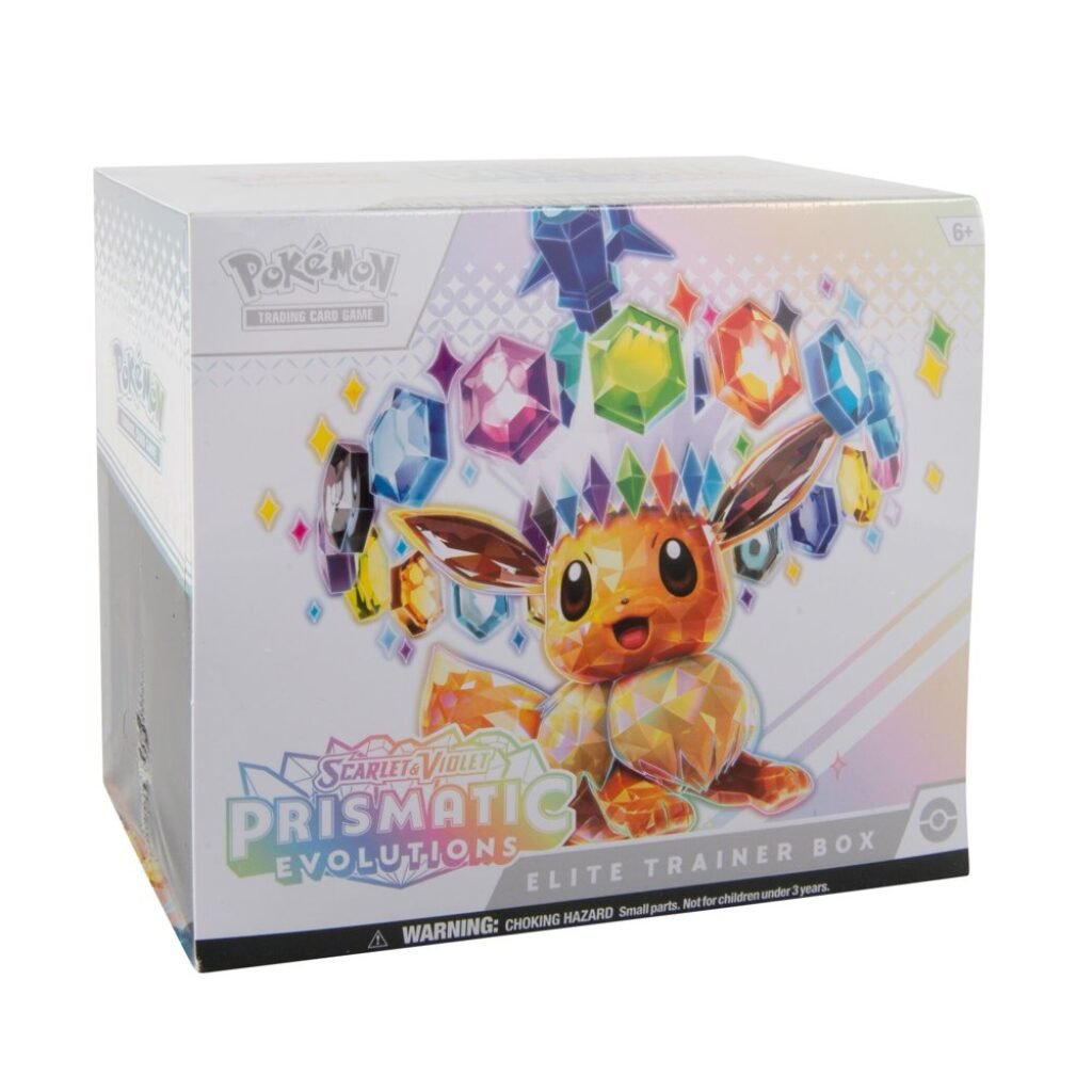 Pokémon TCG: Scarlet and Violet Prismatic Evolutions Elite Trainer Box