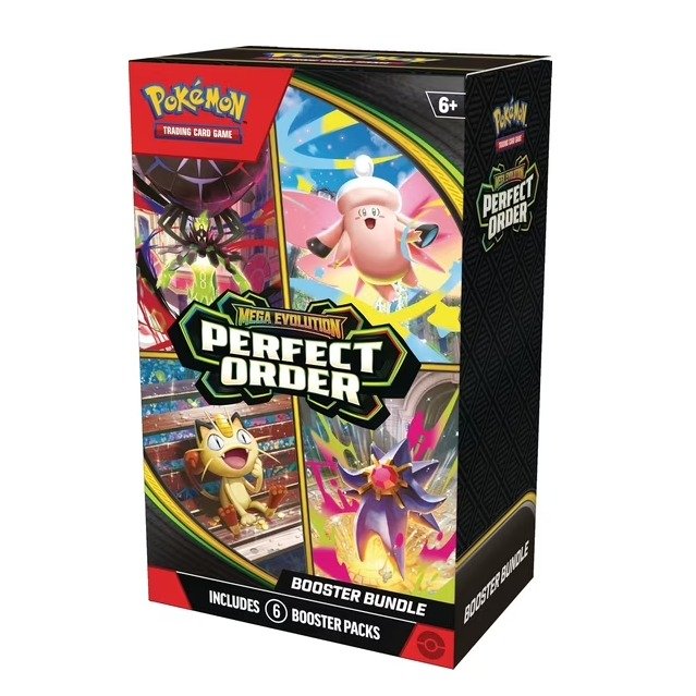 Pokémon TCG Mega Evolution Perfect Order Booster Bundle