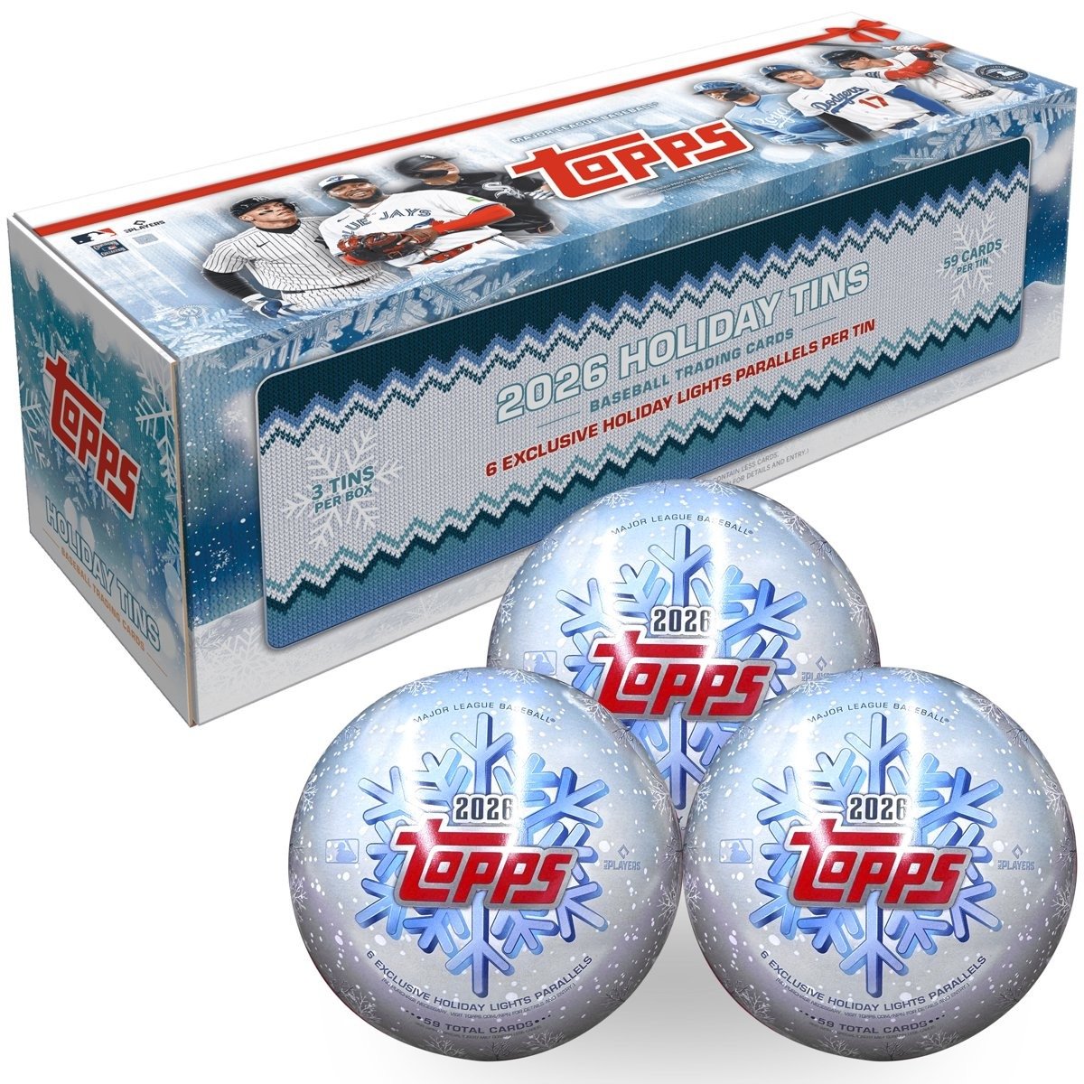 2026 Topps Holiday Baseball Tin