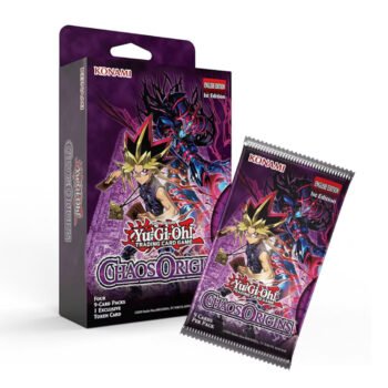 Yu-Gi-Oh! Trading Card Game Chaos Origins Box with booster pack